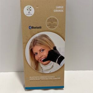 Bluetooth Handset Gloves - Black (Large) NEW
